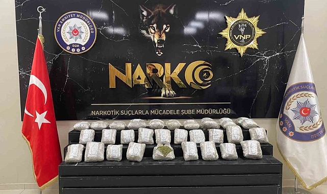 Van'da metruk binada 12 kilo 900 gram esrar ele geçirildi
