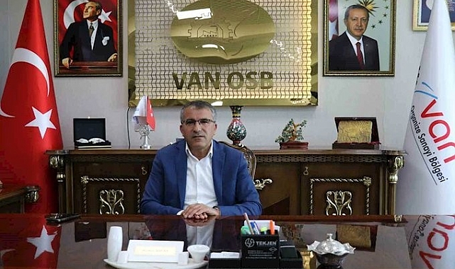 Van OSB Yönetim Kurulu Başkanı Aslan'dan 'kadına şiddete hayır' mesajı