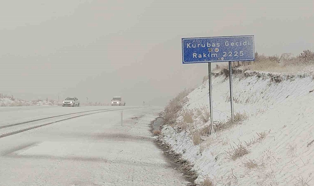 Van'da yüksek kesimlerde kar ve yoğun sis etkili oldu