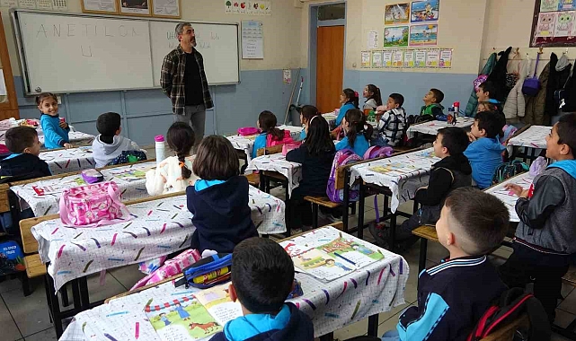 Van'ın en hareketli sınıfı yenilikçi bir yöntemle eğlenerek öğreniyor