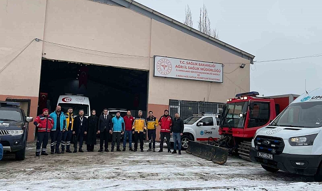 112 ekipleri kışa hazır