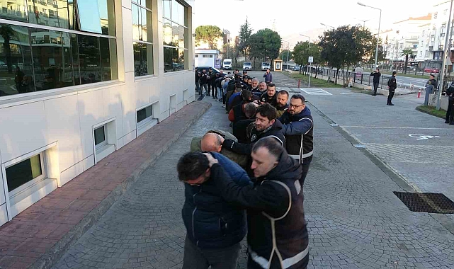 14 ilde organize suç operasyonunda 24 kişi tutuklandı