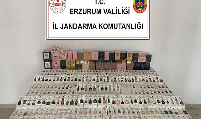 2 milyon 800 bin TL değerinde gümrük kaçağı parfüm ele geçirildi