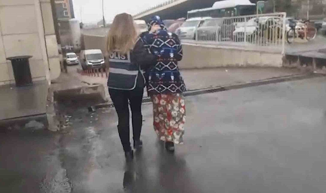 5 farklı ilde aranan toplam 27 yıl hapis cezası bulunan kadın yakalandı