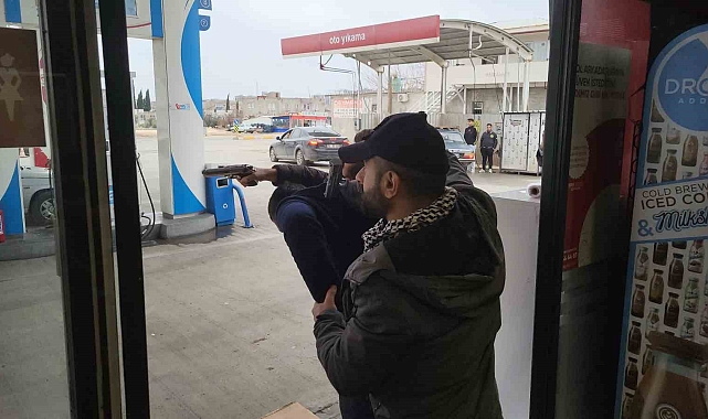 Adıyaman'da Gerçek Sanılan Soygun Tatbikatı Vatandaşları Telaşlandırdı