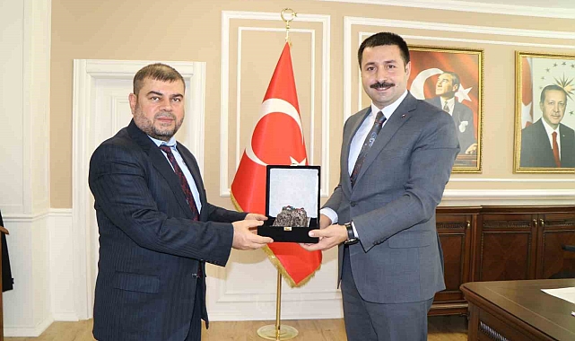 Ağrı İl Müftüsü ve Diyadin Kaymakamı Bir Araya Geldi