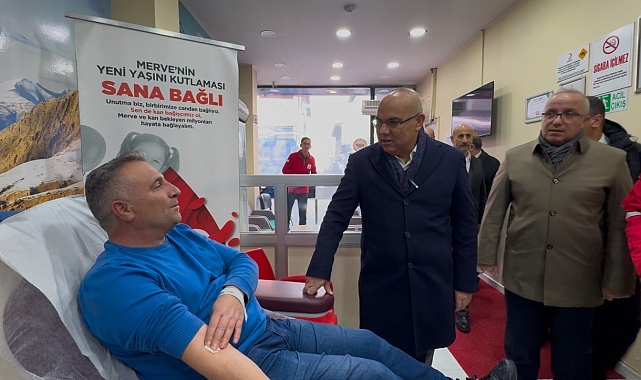 Ağrı Valisi Koç'tan Kan Bağışına Örnek Bir Davranış