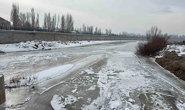 Ağrı'da Kışın İncisi: Dondurucu Soğuklar Kent Hayatını Vurdu
