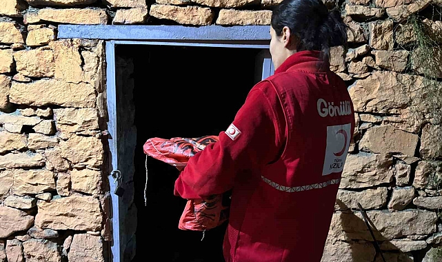 Ağrı'da Kışın Soğuk Yüzüne Kızılay'ın Sıcak El Dokunuşu