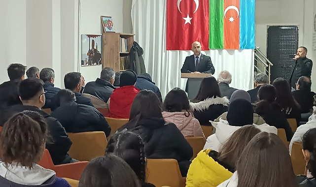 AK Parti Iğdır Merkez İlçe Başkanı Mehmet Engin Haydar Aliyev’i Andı