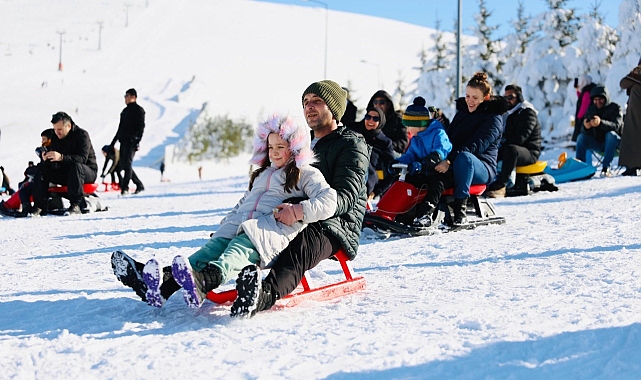 Akdağ Kayak Merkezi'nde turizm sezonu başladı