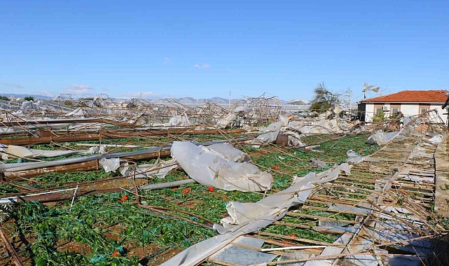 Aksu'da hortumun verdiği zararın sonuçları açıklandı