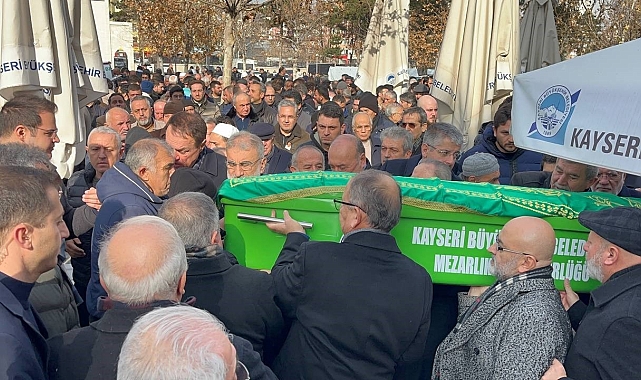 Ali Rıza Özderici son yolculuğuna uğurlandı