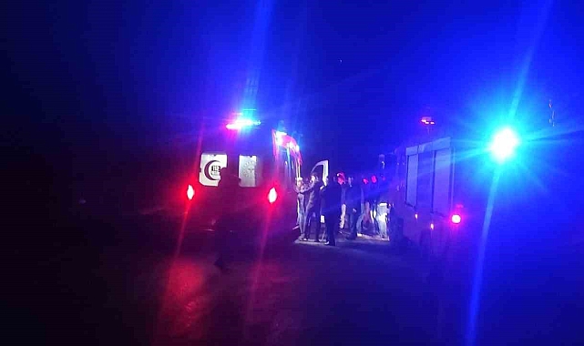 Bahçesaray'da, trafik kazası