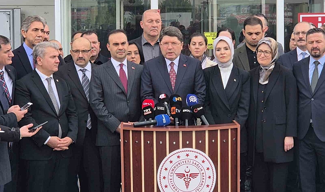 Bakan Tunç; "Patlamayla ilgili 10 kişi gözaltında"
