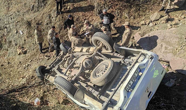 Batman'da otomobil şarampole uçtu: 1 ölü, 6 yaralı