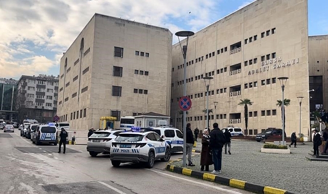 Bursa'da Kanlı Duruşma: 10 Şüpheli Adliyeye Sevk Edildi