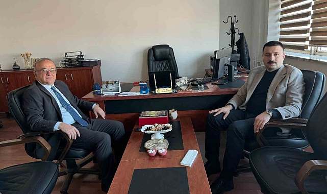 Diyadin Kaymakamı ve Sağlık Bilimleri Fakültesi Dekanı Bir Araya Geldi
