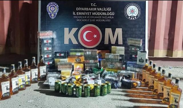 Diyarbakır'da kaçakçılık operasyonlarında 5 şüpheli tutuklandı