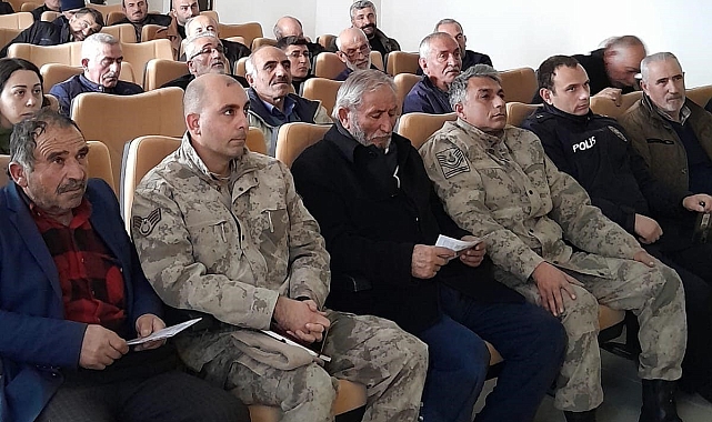 Doğa Koruma ve Milli Parklar Erzurum Şubesi, Pazaryolu'nda Bilgilendirme Toplantısı Düzenledi