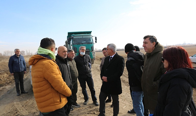 DSİ Bölge Müdürü ve Ekibi Iğdır'da Saha Kontrolü Gerçekleştirdi