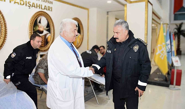 Emniyetten kan bağışına destek