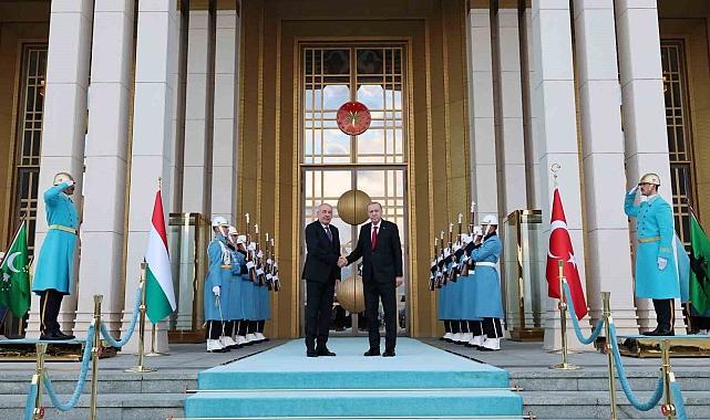 Erdoğan, Macaristan Cumhurbaşkanı Sulyok ile görüştü
