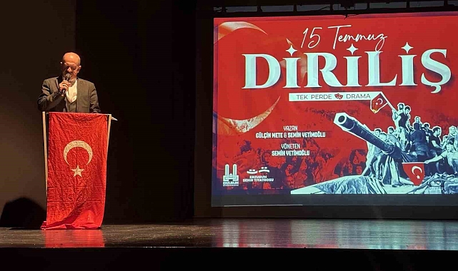 Erzurum'da 15 Temmuz'un Dramı Tiyatroyla Canlandı