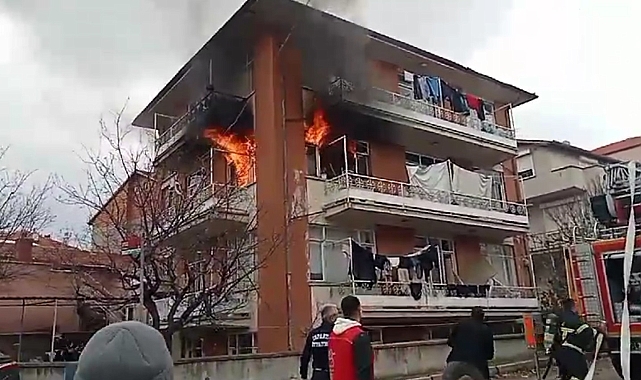 Eşine kızdığı için evini ateşe veren şahıs suçunu itiraf etti