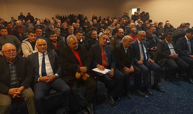 Hamza Özkan, Özel Halk Otobüsleri Derneği'nde güven tazeledi