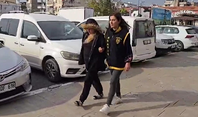 Hırsızlık yapan 3 kadından 1'i, tutuklandı
