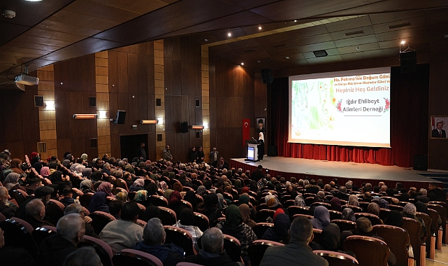 Iğdır'da Hz. Fatıma'yı Anma ve Kadınları Kutlama Programı