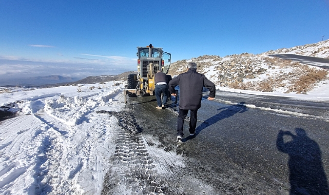 Iğdır'da Kar Nedeniyle 4 köy Ulaşıma Kapandı!