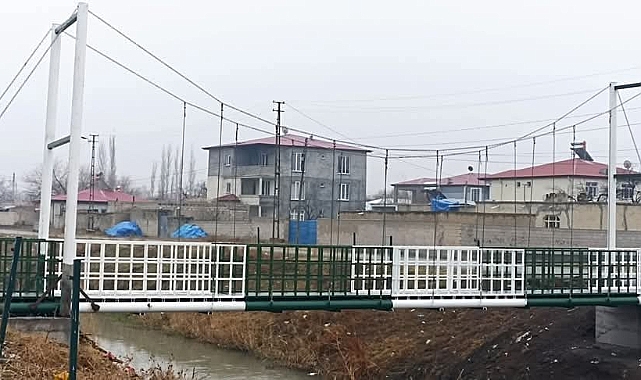 Iğdır'da Muhtarın Girişimiyle 2. Boğaz Köprüsü Yapıldı