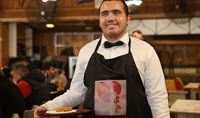 Iğdır’da Özel öğrenciler farkındalık oluşturmak amacıyla kafe işletti