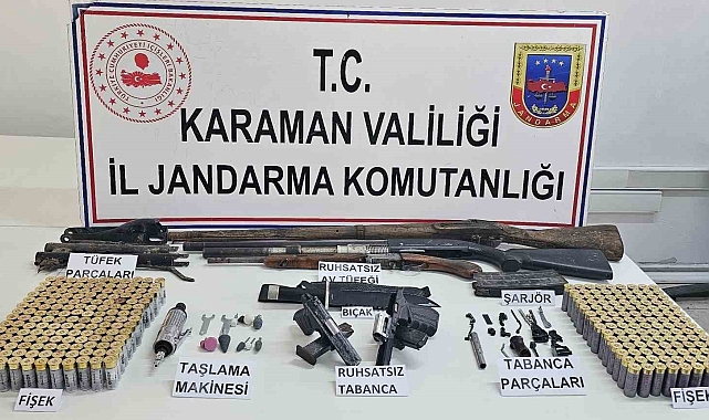 Kaçak silah operasyonunda 1 kişi gözaltına alındı