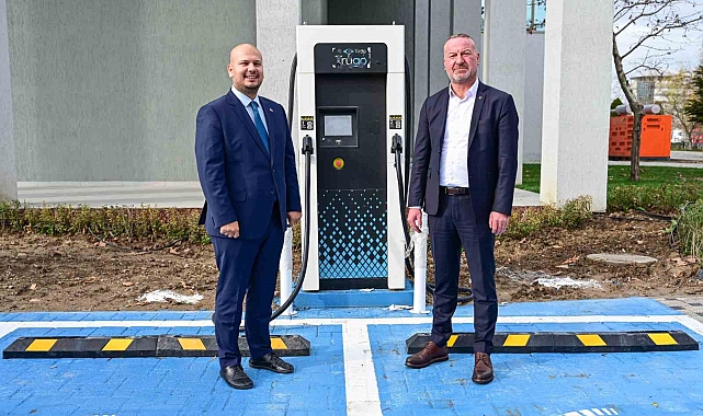 Karacabey'de Elektrikli Araç Şarj İstasyonları Hizmete Girdi