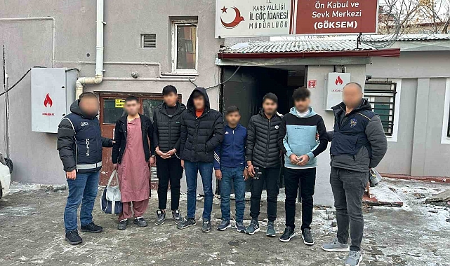 Kars'ta Düzensiz Göçmen Operasyonu: 6 Kişi Yakalandı