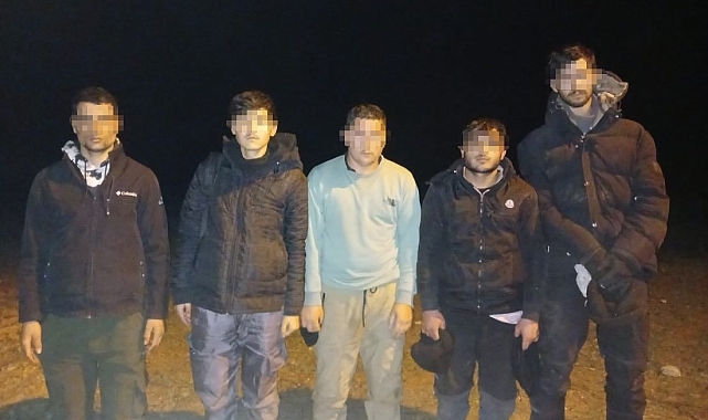 Kırklareli'nde Jandarma Ekiplerince 94 Kaçak Göçmen Yakalanırken, Olayla İlgili 5 Şüpheli Gözaltına Alındı