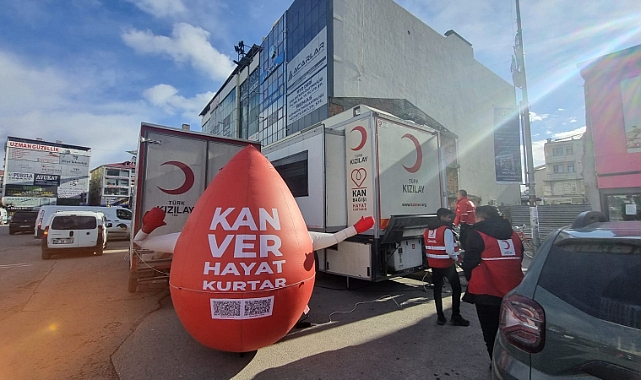 Kızılay Kan Toplama TIR'ı Iğdır’da 430 Ünite Kan Topladı