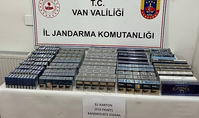 Muradiye'de Büyük Kaçak Sigara Operasyonu: 510 Paket Sigara Ele Geçirildi