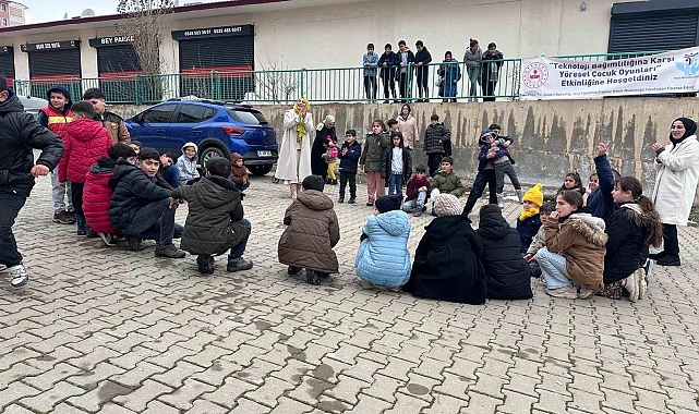 Muş'ta "Teknoloji bağımlılığına karşı yöresel çocuk oyunları" etkinliği
