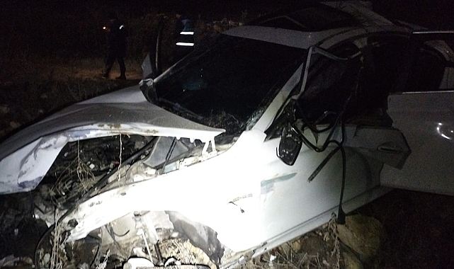 Nevşehir'de Acı Son: Şarampole Uçan Otomobilde 1 Ölü, 3 Yaralı