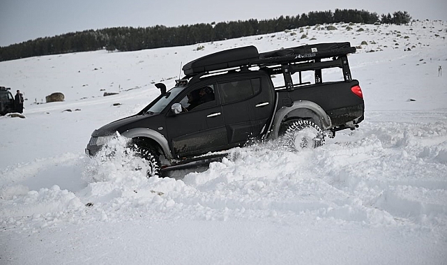 Off-road yapan ekipler nefes kesti