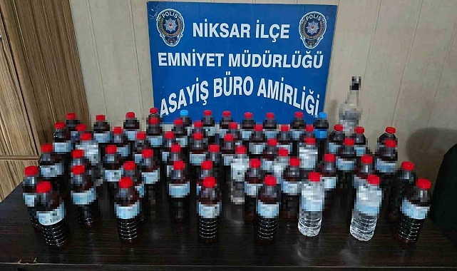 Pet şişelerinden su değil sahte alkol çıktı