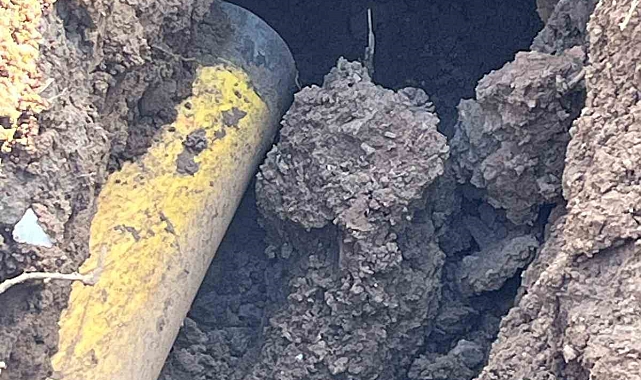 Posof'ta Toprak Kayması Doğalgaz Hattını Zarar Verdi