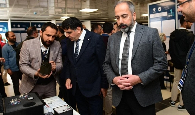 Rektör Alma “1. Uluslararası Van Ar-Ge Proje Pazarı” Etkinliğine Katıldı