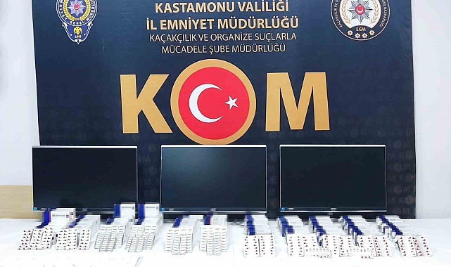 Sahte reçete ile sentetik ecza hapı satılan eczaneye operasyon