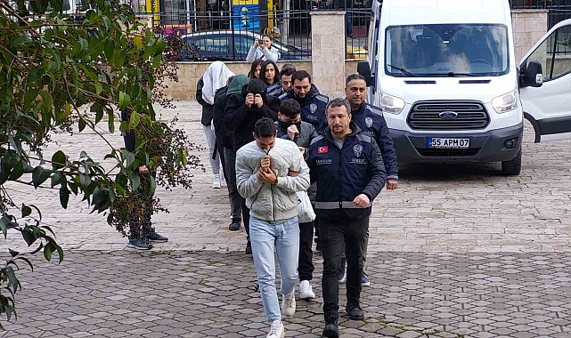 Samsun'da, yasa dışı bahis operasyonunda tutuklu sayısı 9'a çıktı