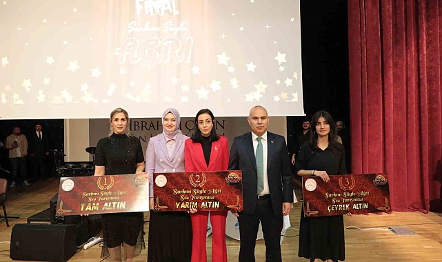 Şarkını Söyle Ağrı Ses Yarışmasında birbirinden güzel sesler sahnede yarıştı